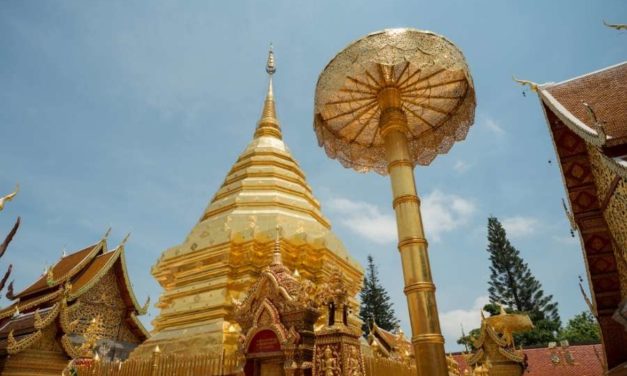 One Fine Afternoon in Doi Suthep Temple Chiang Mai, Thailand