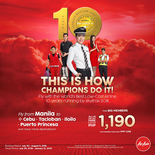 AirAsia is Bohol’s official airline partner for Sandugo Festival 2018