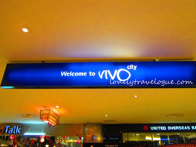 Vivo City and the Free Chinese Acrobat Show